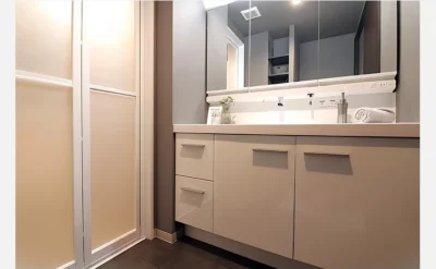 ビープレイスＢ棟 613号室の洗面台