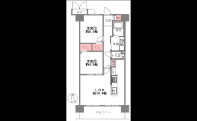 キャステージパーク　１番街 間取り図（仲介手数料無料）