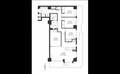 エンゼルハイム上野芝 間取り図（仲介手数料無料）