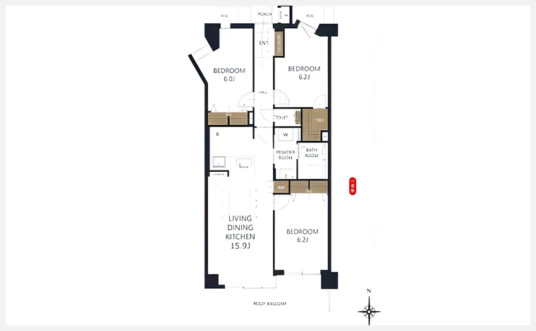 コスモ光善寺 313号室