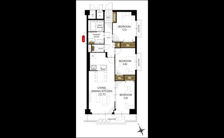 ドムール南恩加島 505号室