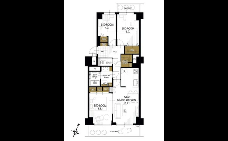 千船ビューハイツ 319号室