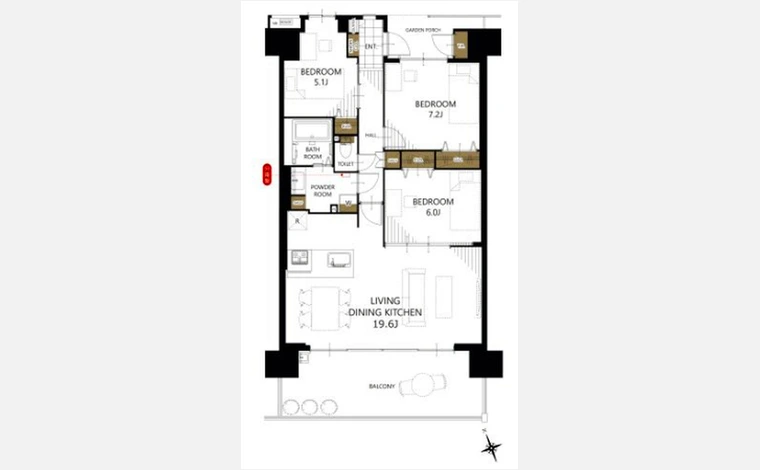 キャステージパーク４番街 1104号室
