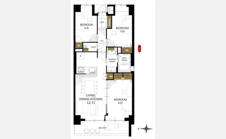 セントラルステージ光明池 905号室