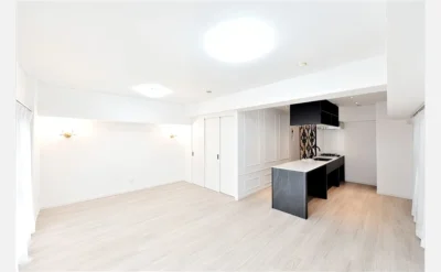 ライオンズマンション江戸堀西公園 リビング1