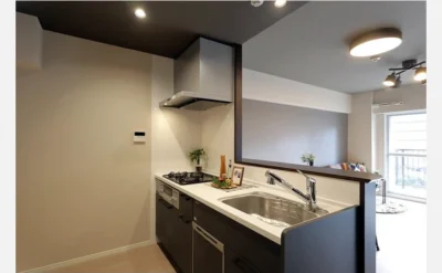 千里グランドコーポ キッチン1