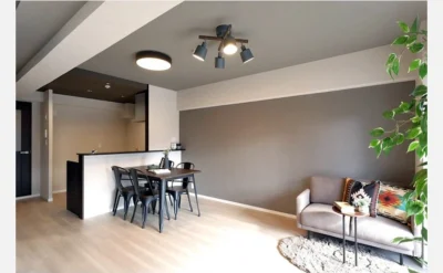 千里グランドコーポ リビング1