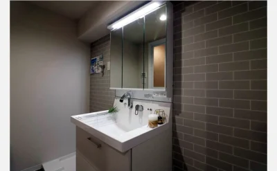 エバーグリーン門真 洗面所1