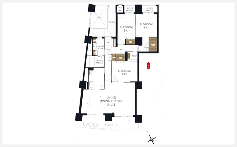 ベイシティ大阪センタープラザ 809号室