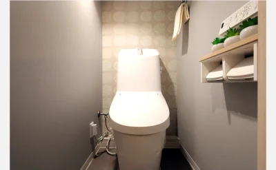 ハイマートあびこ 605号室のトイレ1