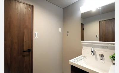 朝日プラザ北畠西 704号室の洗面所1