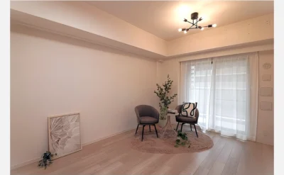 リバーガーデン福島木漏れ日の丘 409号室のリビング1