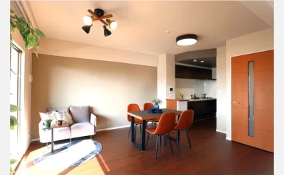 リバーガーデン東大阪新庁舎アヴェニュー 1108号室のリビング1