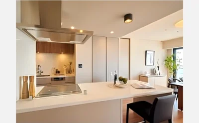 シティタワー堀江 2406号室のキッチン1