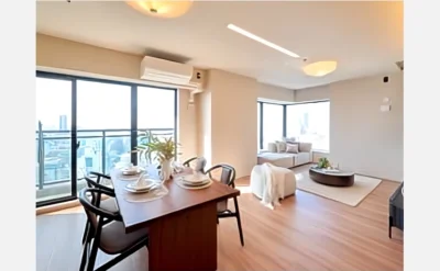 シティタワー堀江 2406号室のリビング1