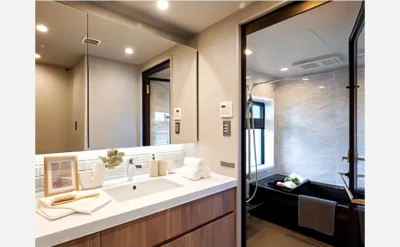 シティタワー堀江 2406号室の洗面所1