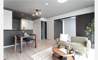 ルネヒューマンズガーデン鶴見 208号室のリビング1