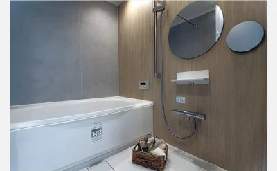 プレステ１５番館鶴見緑地 102号室のバスルーム1