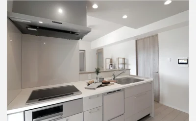 プレステ１５番館鶴見緑地 102号室のキッチン1