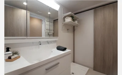 プレステ１５番館鶴見緑地 102号室の洗面所1