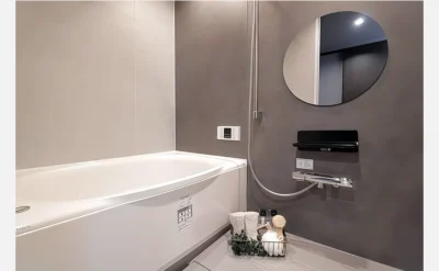 ファミール深江橋デュオ 801号室のバスルーム1