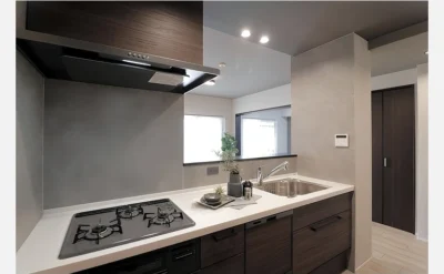 ファミール深江橋デュオ 801号室のキッチン1