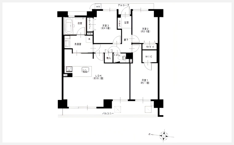 メロディーハイム同心パークウェスト 1403号室