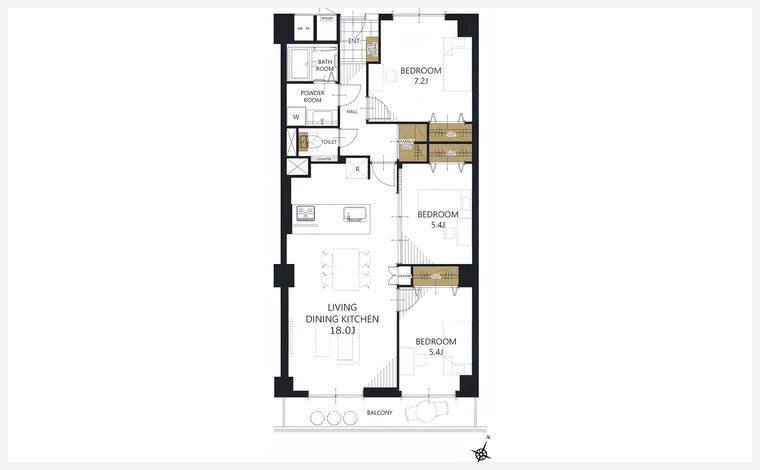 日商岩井箕面ハイツＣ棟 418号室