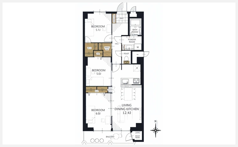 ダイヤシャトー千里 311号室