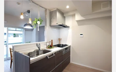 四ツ橋セントラルハイツ 906号室のキッチン1